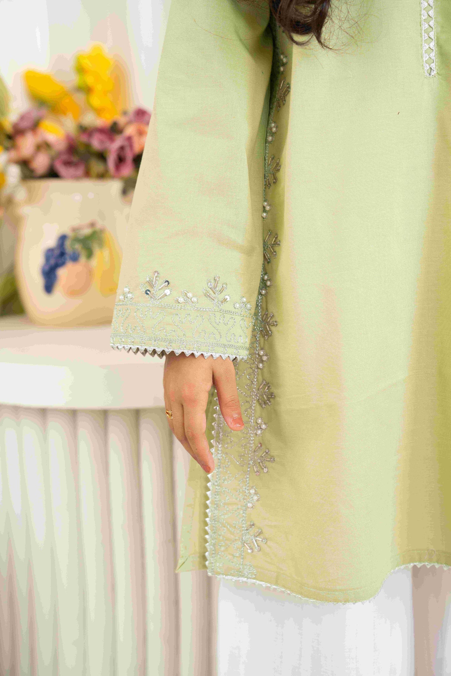 Pista - 2 piece - Embroidered Suit