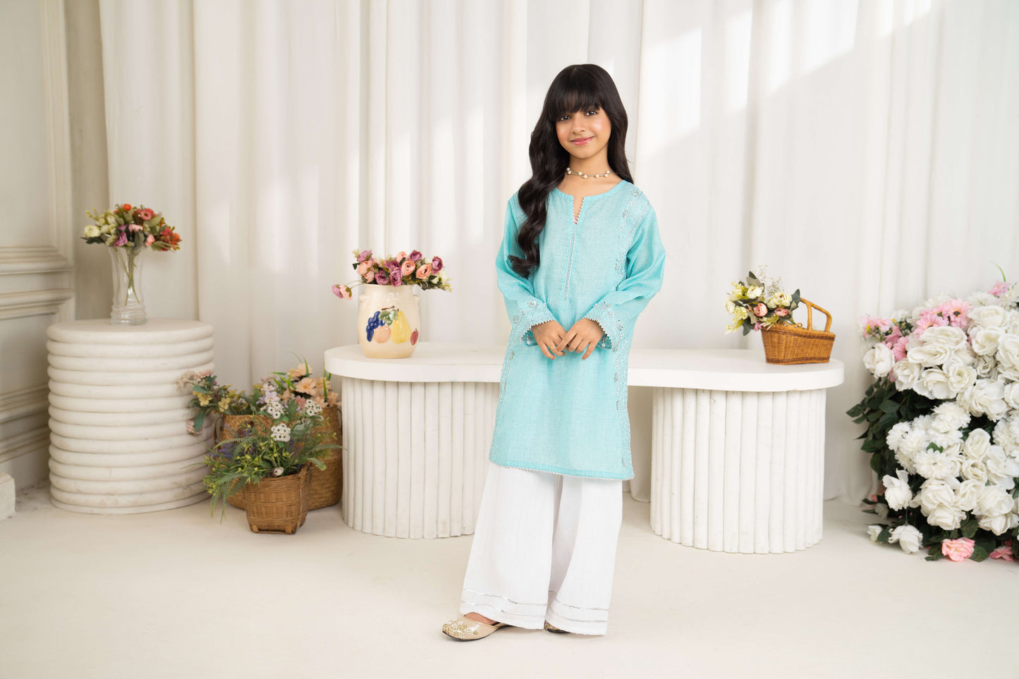 Ice - 2 piece - Embroidered Suit