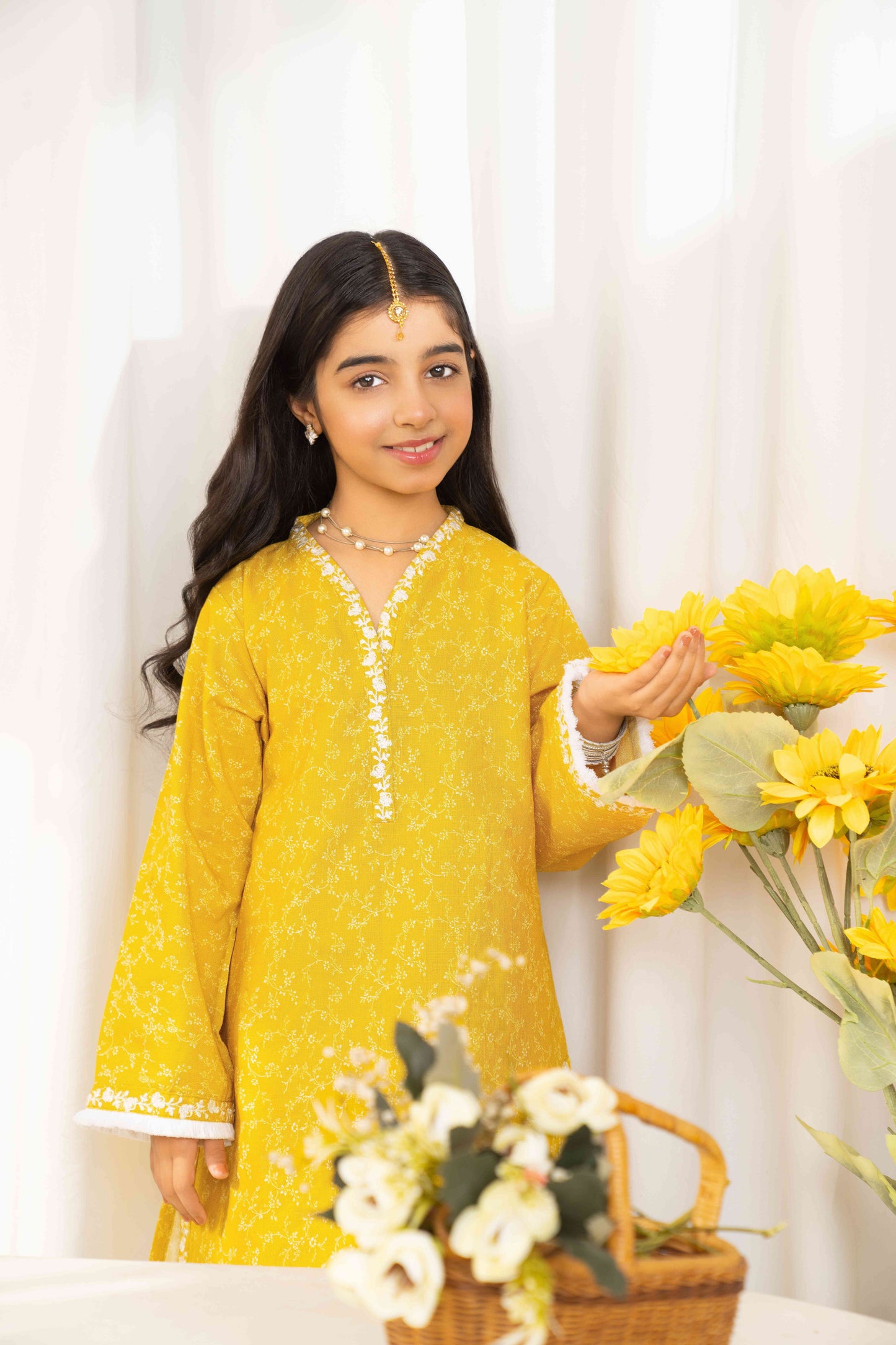 Airy - 2 piece - Embroidered Suit