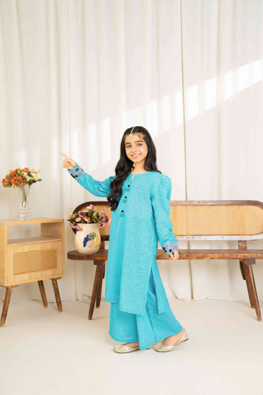 Beach - 2 piece - Embroidered Suit