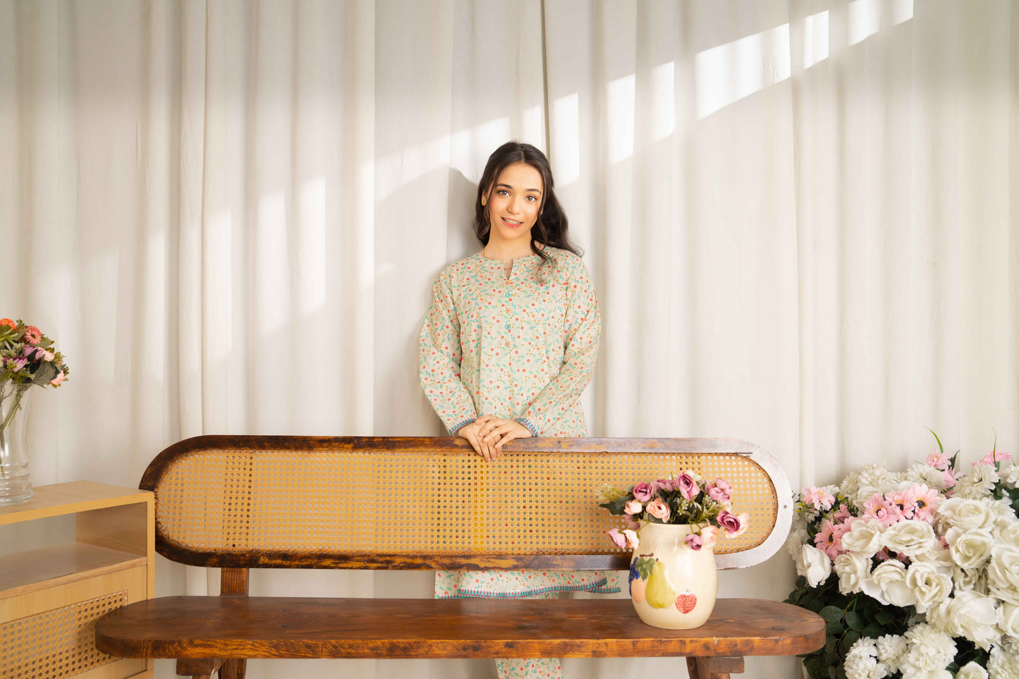 Vine - 2 piece - Embroidered Suit