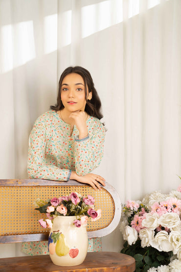 Vine - 2 piece - Embroidered Suit