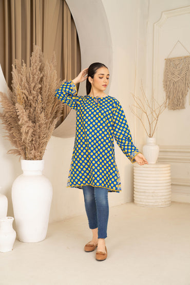 Nova - 1 piece - Embroidered Top/Kurta