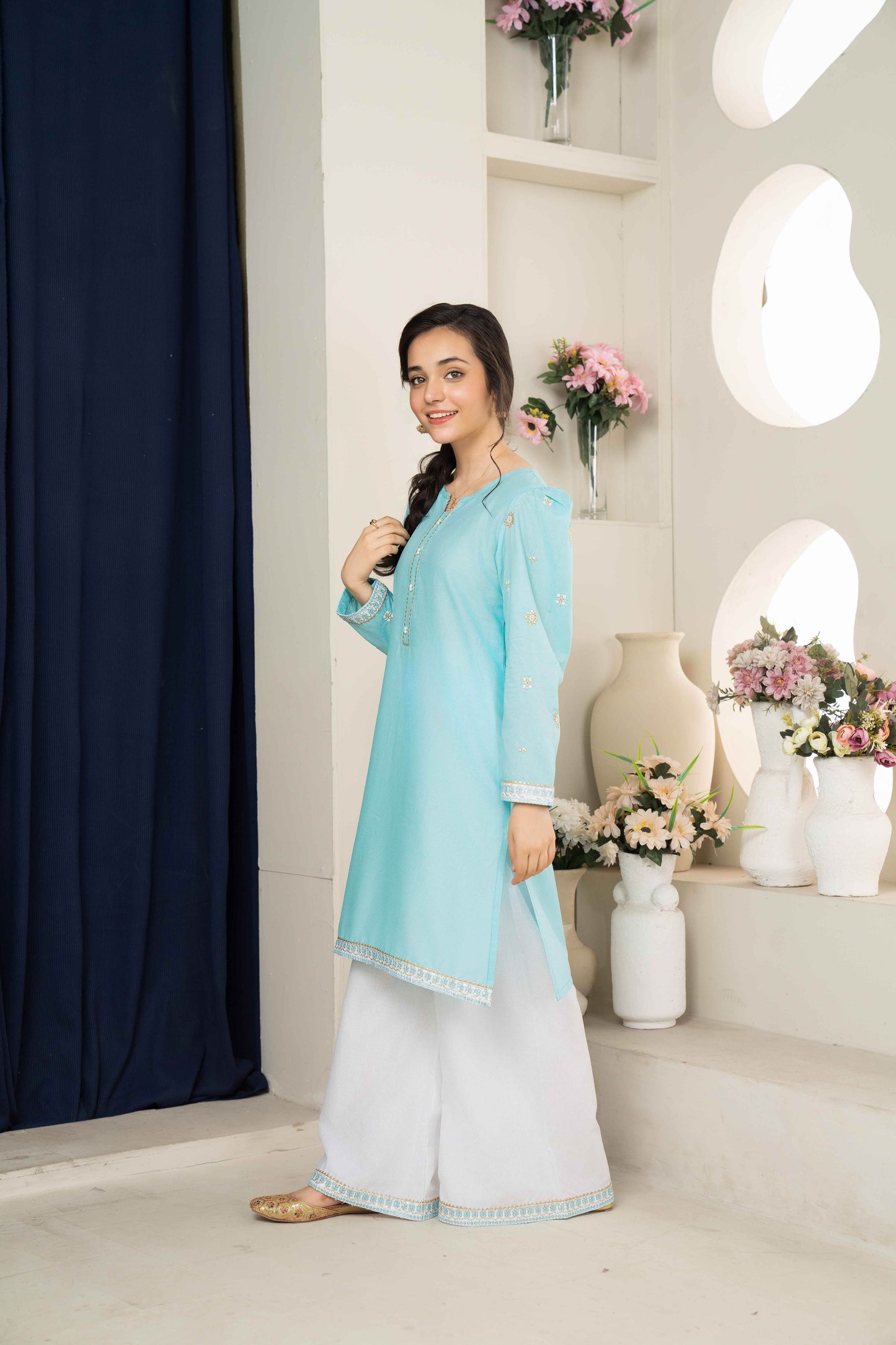 Starlet Spark - 2 piece - Embroidered Suit