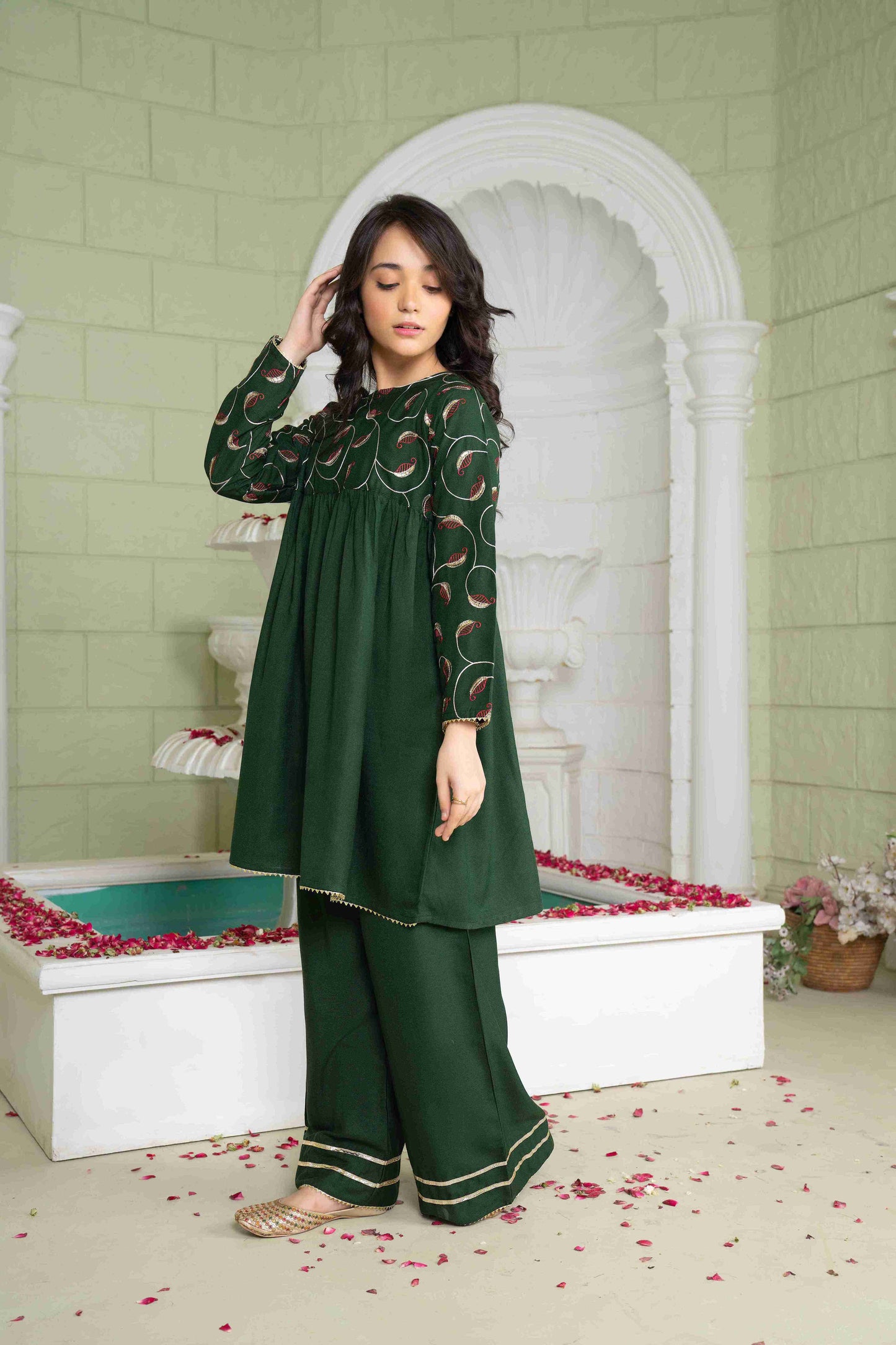 Nagina - 2 piece - Embroidered Suit