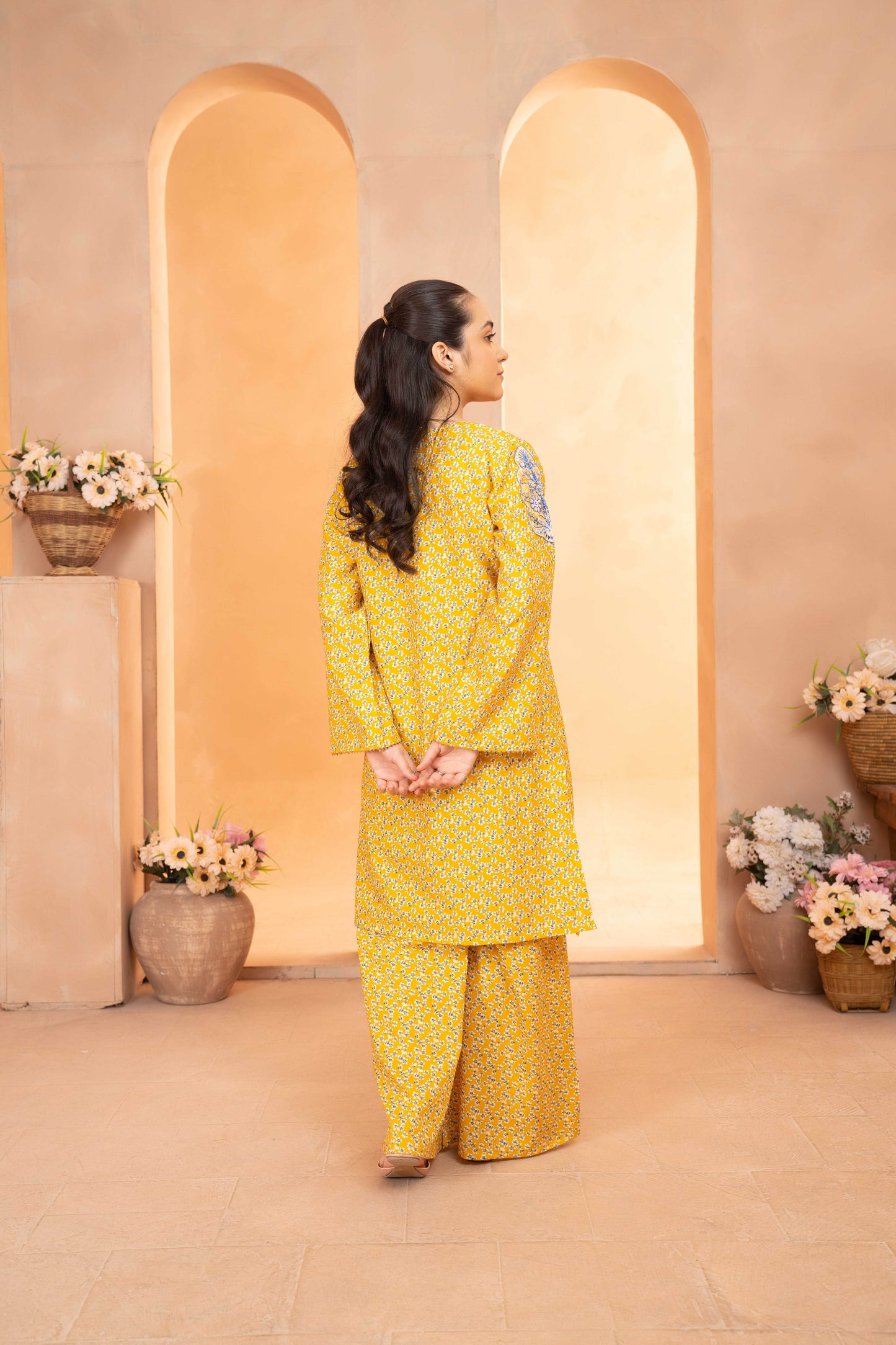 Diamond - 2 piece - Embroidered Suit
