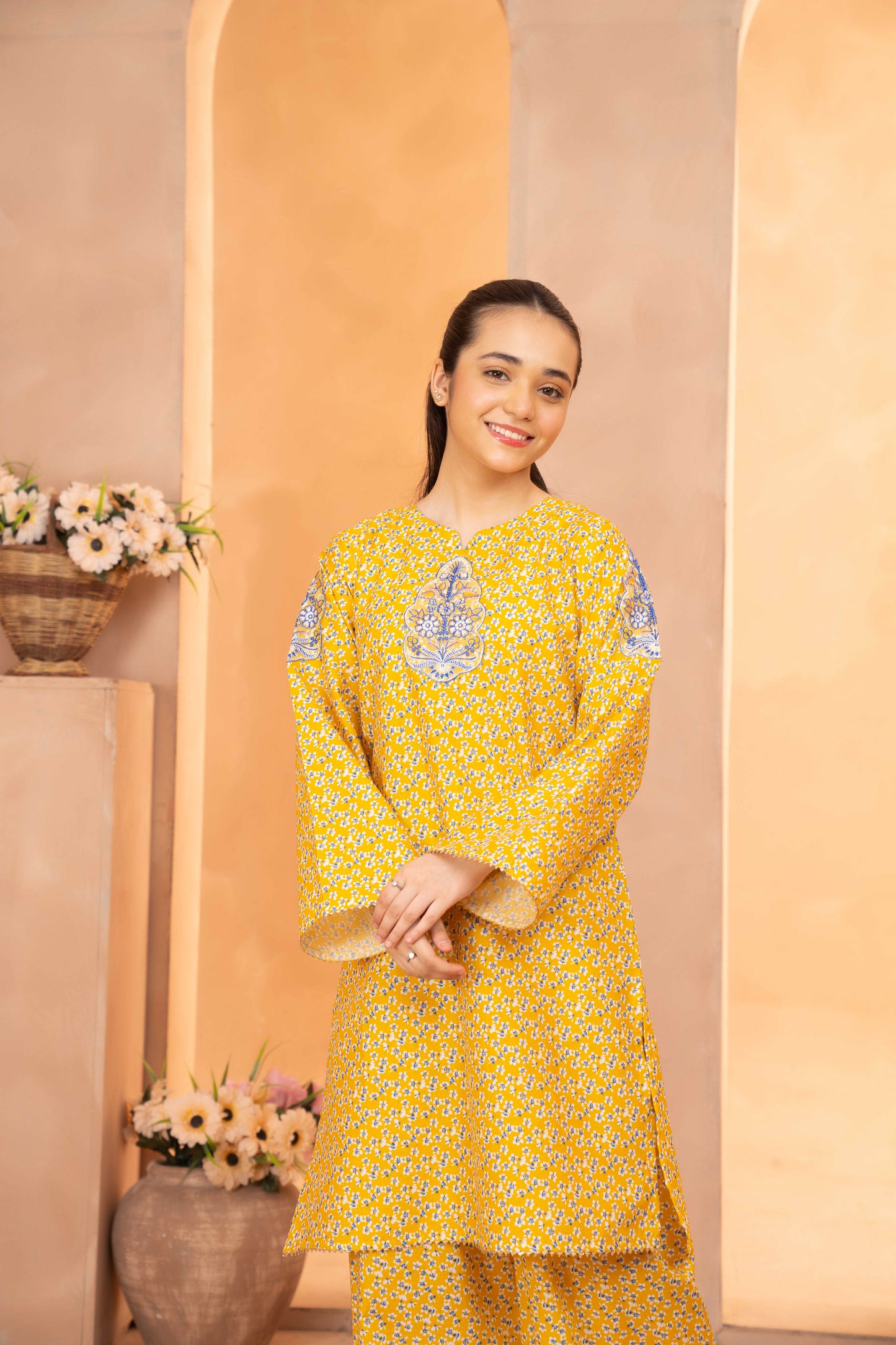 Diamond - 2 piece - Embroidered Suit