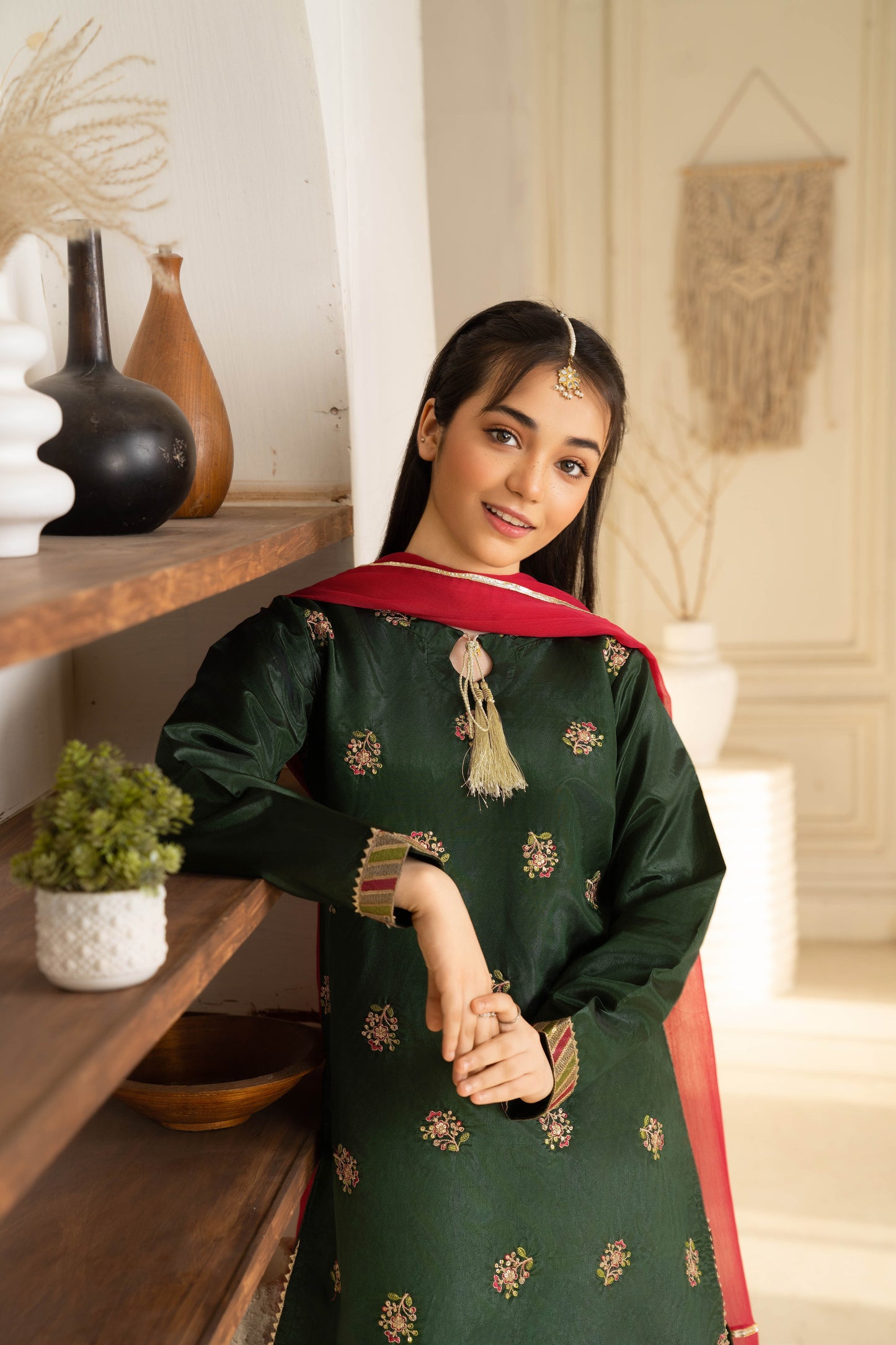 Mayon - 3 piece - Embroidered Suit