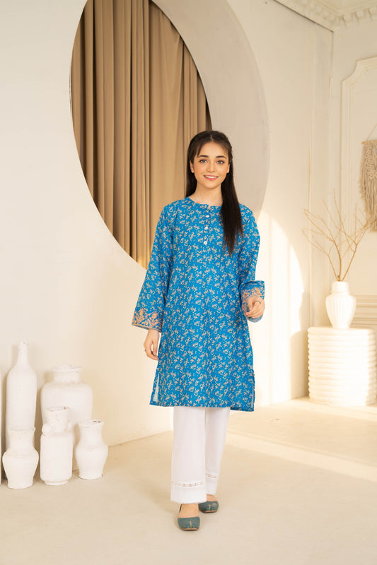 Vera - 1 piece - Embroidered Top/Kurta