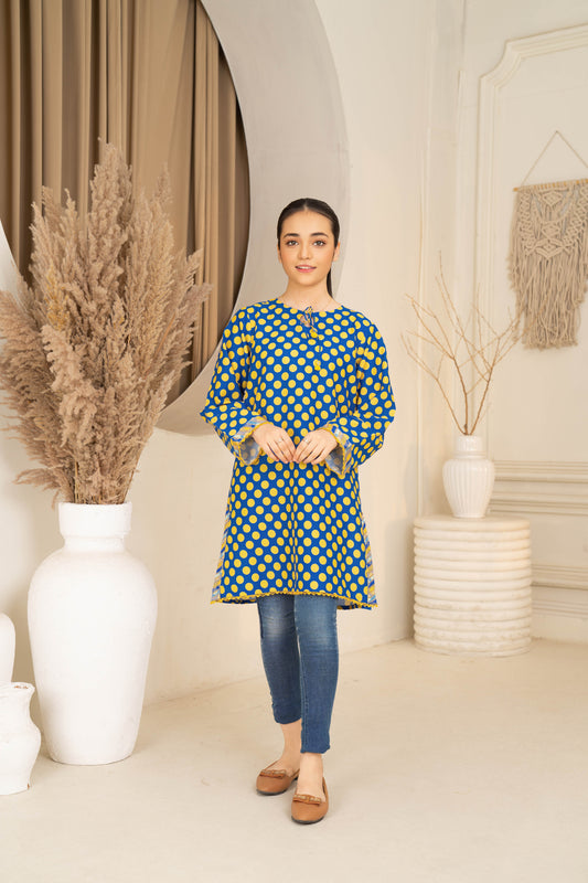 Nova - 1 piece - Embroidered Top/Kurta