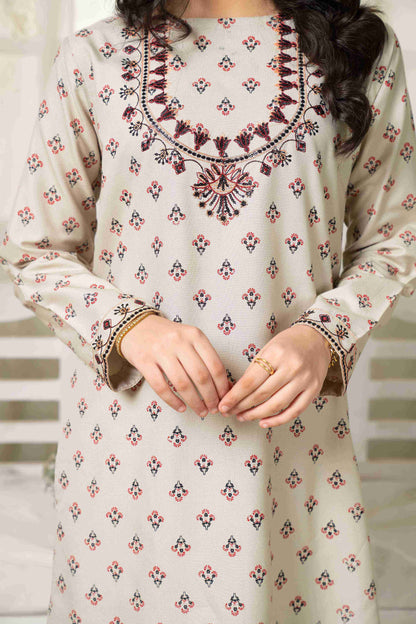 Sahiba - 2 Piece - Printed Embroidered Suit