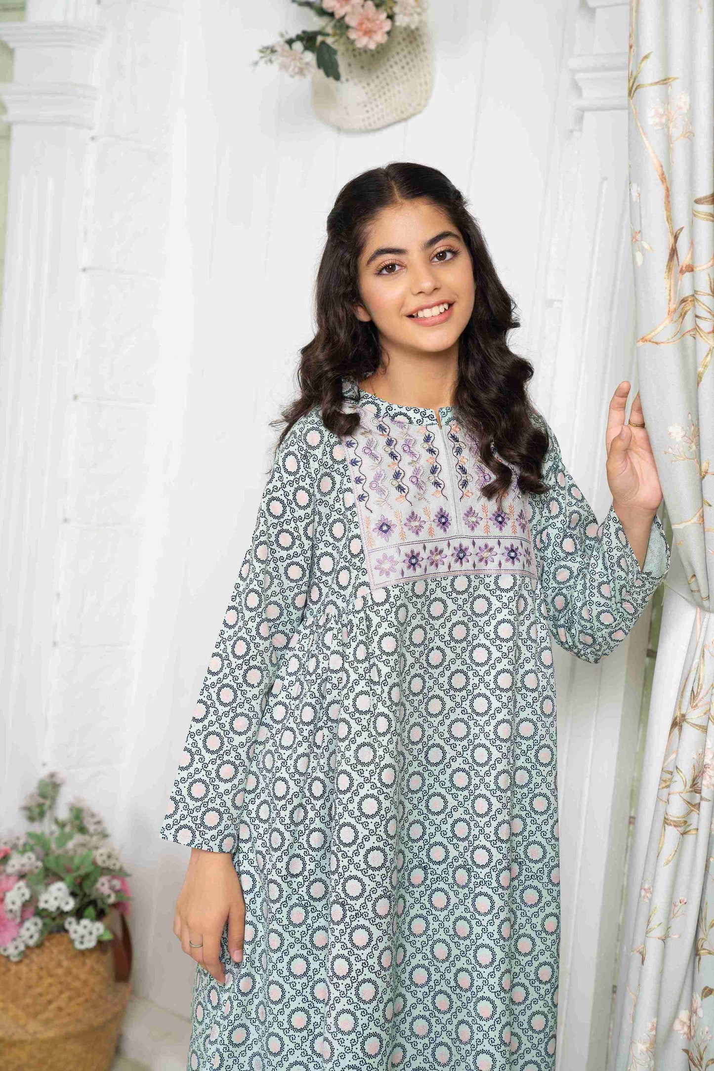 Sehar - 2 Piece - Printed Embroidered Suit